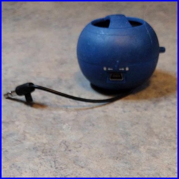 Blue Hamburger mini speaker - Picture 4 of 5